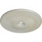 Ekena Millwork Galveston Ceiling Medallion (Fits Canopies up to 5 7/8"), 51"OD x 3 5/8"ID x 3 3/8"P, Flash Blue CM51GLFBS - alternate 2